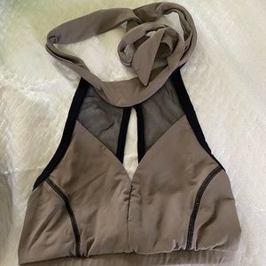 Mila Krasna taupe top